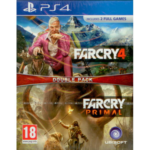 Far Cry 4 + Far Cry Primal Double Pack [PS4]